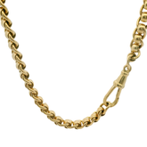 18” Pre-owned 9CT Roller Ball Chain Necklace (33.49g)